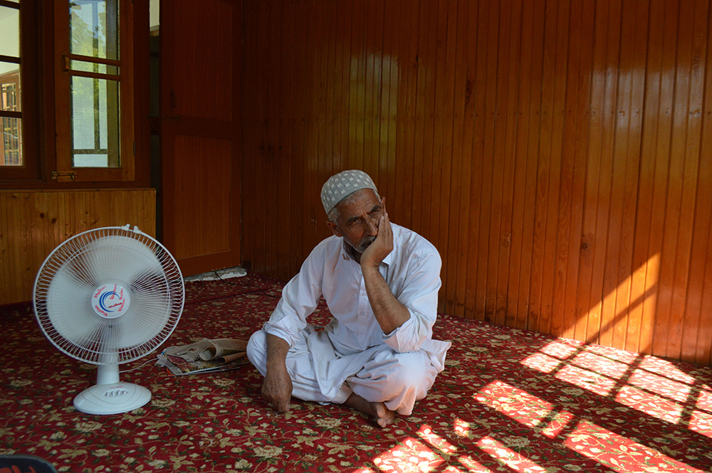 Ghulam Rasool Pandit, father of the slain militant Naseer Ahmed Pandit. Credit: Sameer Mushtaq Ghulam Rasool Pandit, father of the slain militant Naseer Ahmed Pandit. Credit: Sameer Mushtaq