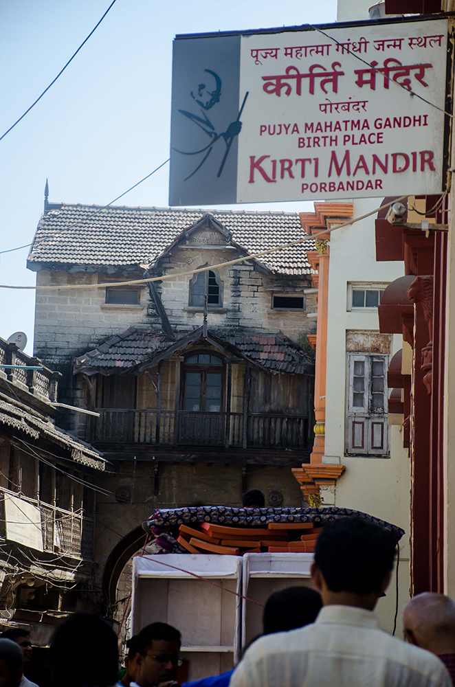 'The ultimate injustice to Mahatma Gandhi is the recent attempts by the RSS to claim his legacy.' Photo credit: Sanjukta Basu 'The ultimate injustice to Mahatma Gandhi is the recent attempts by the RSS to claim his legacy.' Photo credit: Sanjukta Basu