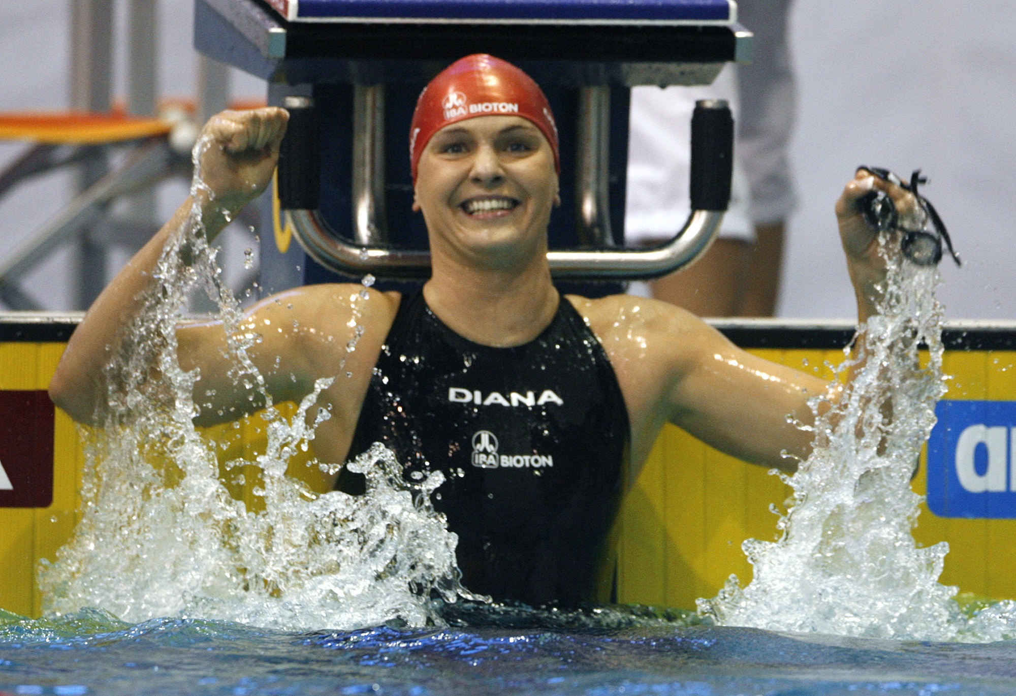 Otylia Jedrzejczak. Image courtesy: Reuters Otylia Jedrzejczak. Image courtesy: Reuters