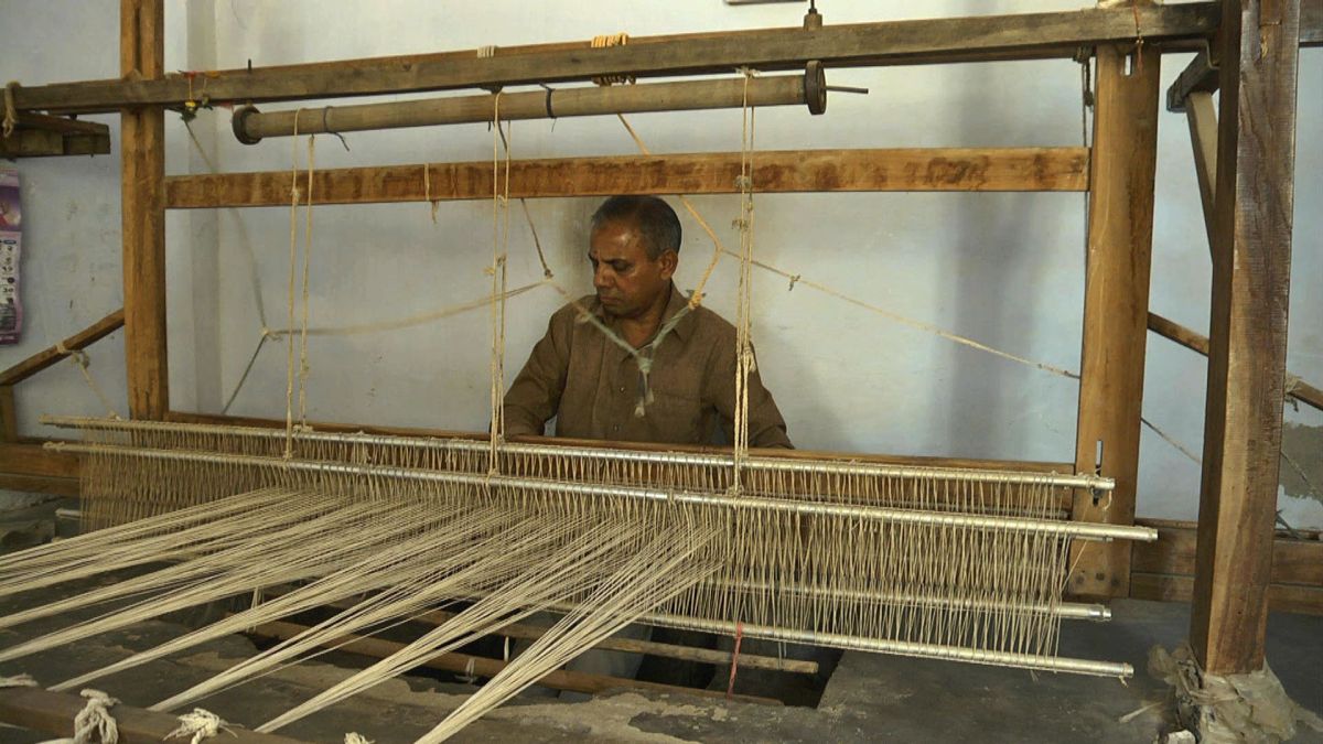 Naranbhai in A Delicate Weave, Image credit: School of Media Studies. Naranbhai in A Delicate Weave, Image credit: School of Media Studies.