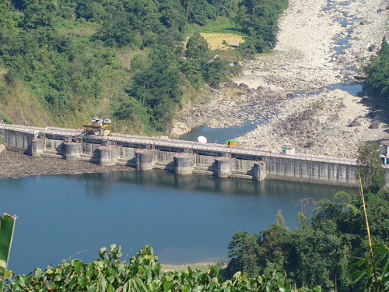 The Ranganadi dam. (Photo credit: Flickr/rajkumar1220). The Ranganadi dam. (Photo credit: Flickr/rajkumar1220).