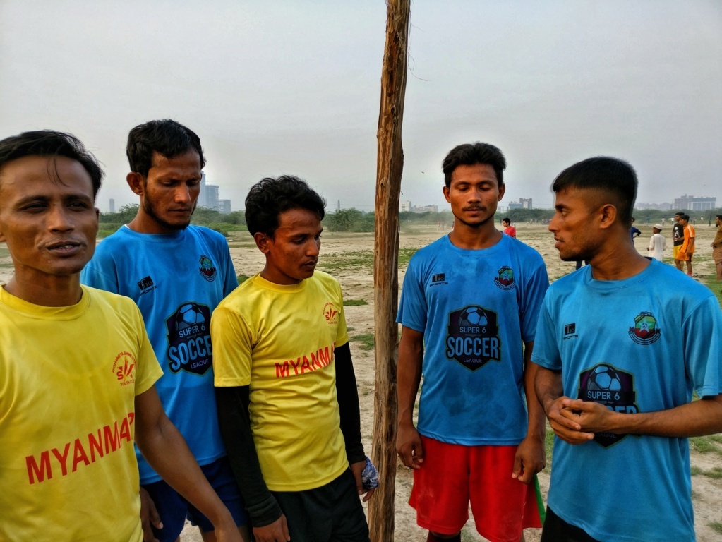 From left to right: Riyaz, Younous, Sayidul, Arfat, Ata-Ullah (Image: Suyash Srivastava) From left to right: Riyaz, Younous, Sayidul, Arfat, Ata-Ullah (Image: Suyash Srivastava)