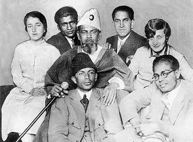 Berlin, 1928: KA Hamied and Luba with Maulana Mahommad Ali (trademark crescent in his hat), the leader of the Khilafat Movement. Berlin, 1928: KA Hamied and Luba with Maulana Mahommad Ali (trademark crescent in his hat), the leader of the Khilafat Movement.