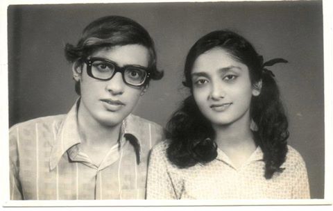 Vibhuti Patel and Amar Jesani's wedding photograph, taken after they signed the papers at the Registrar's office in Vadodara, Gujarat. Vibhuti Patel and Amar Jesani's wedding photograph, taken after they signed the papers at the Registrar's office in Vadodara, Gujarat.