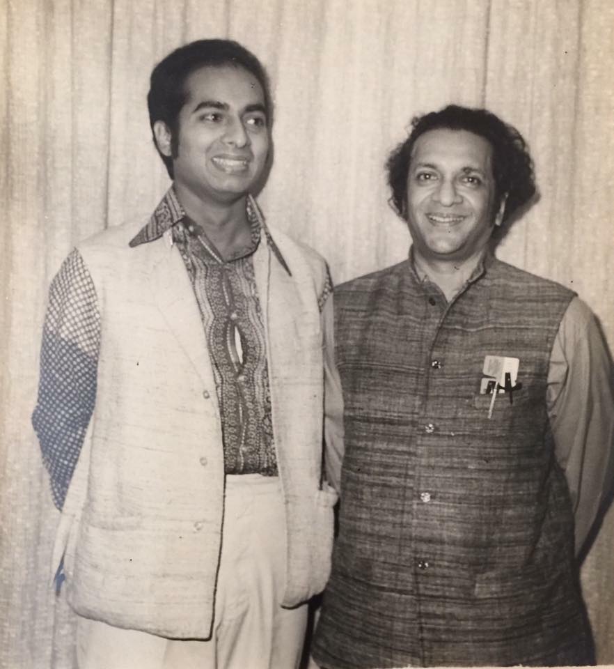 A young Ananda with his uncle, Ravi Shankar. Courtesy Tanusree Shankar. A young Ananda with his uncle, Ravi Shankar. Courtesy Tanusree Shankar.