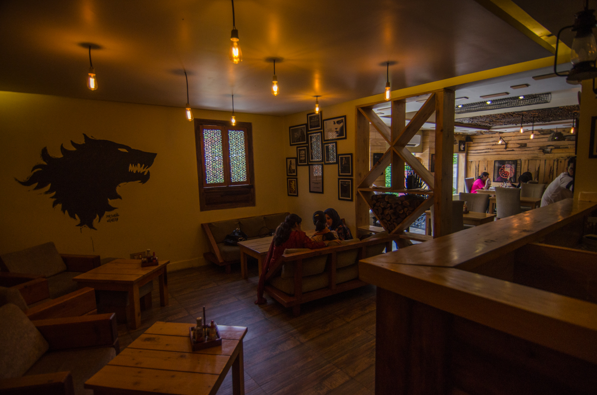 Young women deep in conversation at Winterfell café. Image credit: Rayan Naqash Young women deep in conversation at Winterfell café. Image credit: Rayan Naqash