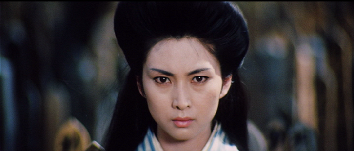 Meiko Kaji in ‘Lady Snowblood 2: Love Song of Vengeance’. Meiko Kaji in ‘Lady Snowblood 2: Love Song of Vengeance’.