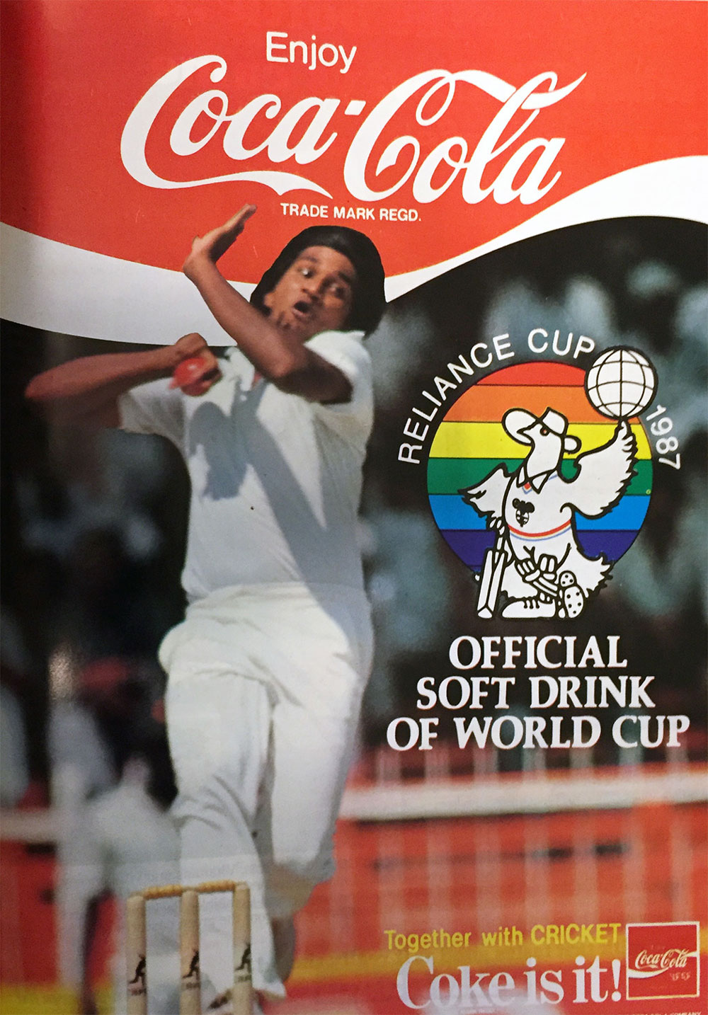A coke ad from 1987. A coke ad from 1987.