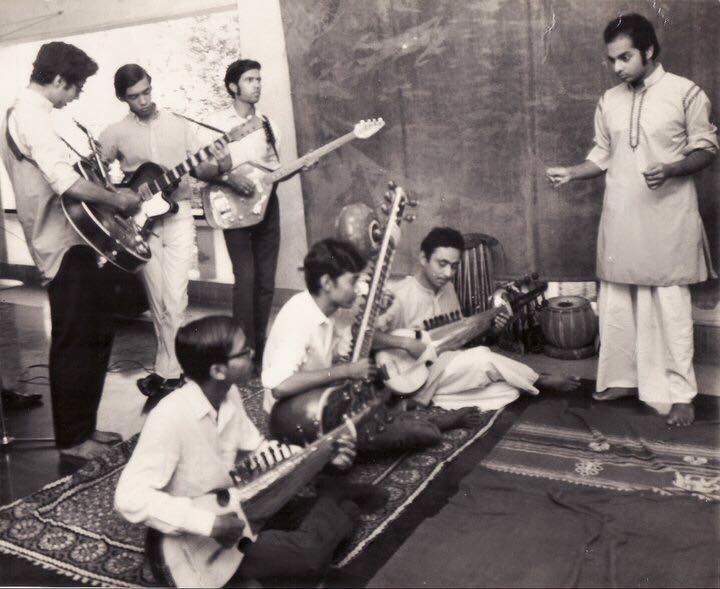 The fusion band. Courtesy Tanusree Shankar. The fusion band. Courtesy Tanusree Shankar.
