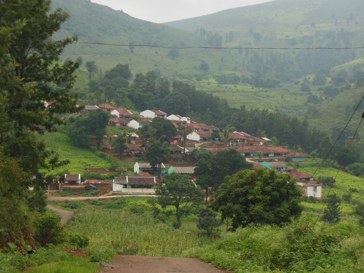 Vakapalli hamlet in Andhra Pradesh. It has around 80 houses and a population of fewer than 250 people. (Photo credit: Ayesha Minhaz). Vakapalli hamlet in Andhra Pradesh. It has around 80 houses and a population of fewer than 250 people. (Photo credit: Ayesha Minhaz).