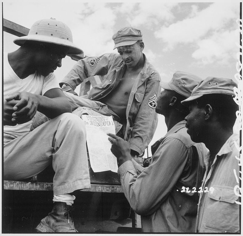 African-American soldiers in Burma. Image credit: Wikimedia Commons African-American soldiers in Burma. Image credit: Wikimedia Commons