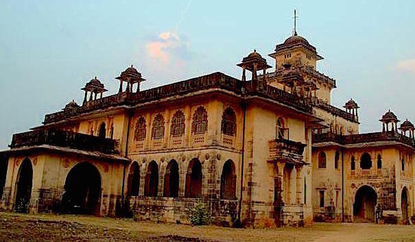 The palace of the Chota Udaipur royal family. The palace of the Chota Udaipur royal family.
