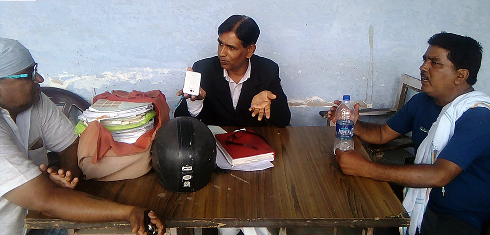 Advocate Raju Kohri. Photo credit: Abhishek Dey. Advocate Raju Kohri. Photo credit: Abhishek Dey.