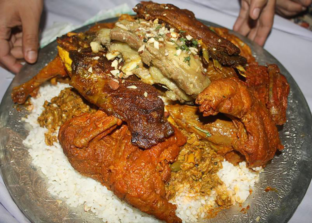 Kashmiri wazawan. Photo credit: Haji Shadab Moosa/via Facebook.com Kashmiri wazawan. Photo credit: Haji Shadab Moosa/via Facebook.com