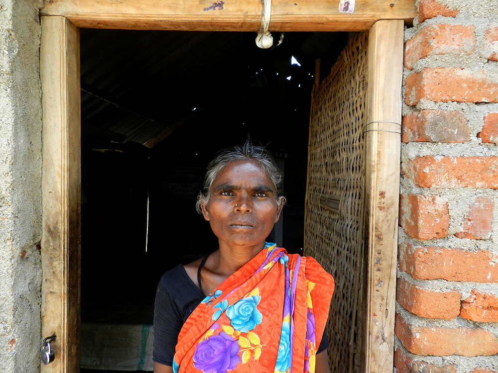 Sathyamma, 37, a migrant worker living in Kurthiravulachervu, Mahbubnagar. Photo: Mridula Chari Sathyamma, 37, a migrant worker living in Kurthiravulachervu, Mahbubnagar. Photo: Mridula Chari