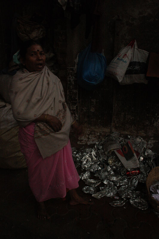 Toiling hard through the day, this homeless family living near Dadar station works with piles of recyclable waste collected from the station premises. They sort and clean what can be sold, earning about Rs 100-Rs 150 per day. During evictions, the municipal squads target their stored recyclable goods and destroy them. Toiling hard through the day, this homeless family living near Dadar station works with piles of recyclable waste collected from the station premises. They sort and clean what can be sold, earning about Rs 100-Rs 150 per day. During evictions, the municipal squads target their stored recyclable goods and destroy them.