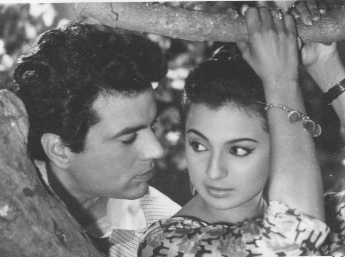Dharmendra and Tanuja. Dharmendra and Tanuja.