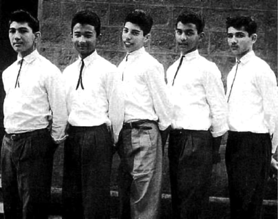 Farrokh Bulsara (Freddie Mercury) and members of his school band, the Hectics. Farrokh Bulsara (Freddie Mercury) and members of his school band, the Hectics.