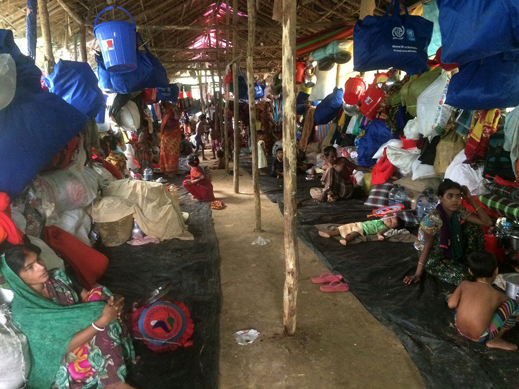 A Hindu refugee camp built inside a chicken coop. Photo credit: Mahadi Al Hasnat/Dhaka Tribune A Hindu refugee camp built inside a chicken coop. Photo credit: Mahadi Al Hasnat/Dhaka Tribune
