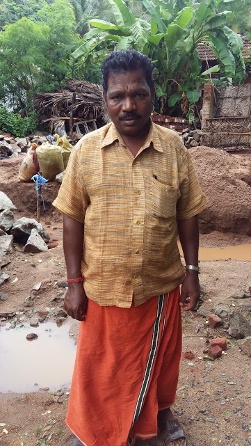 Plachimada resident Murugesan says water from wells in the area cannot be used for drinking, cooking or bathing. Plachimada resident Murugesan says water from wells in the area cannot be used for drinking, cooking or bathing.