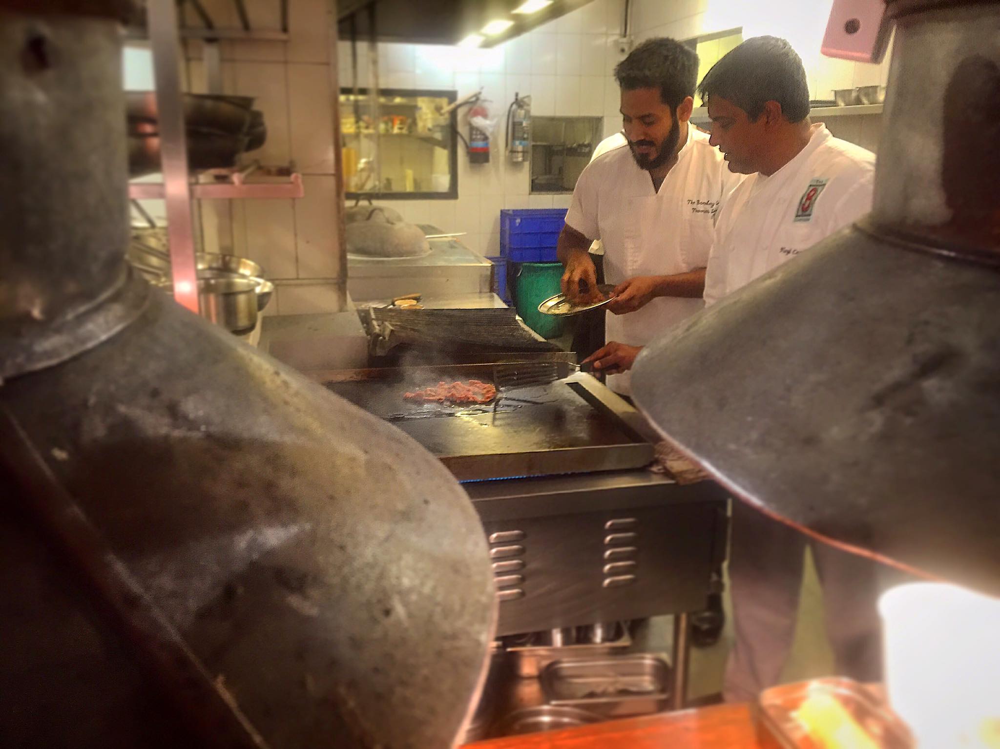 Chefs Thomas Zacharias (left) and Floyd Cardoz in The Bombay Canteen kitchen (Image courtesy: Facebook.com/TheBombayCanteen) Chefs Thomas Zacharias (left) and Floyd Cardoz in The Bombay Canteen kitchen (Image courtesy: Facebook.com/TheBombayCanteen)