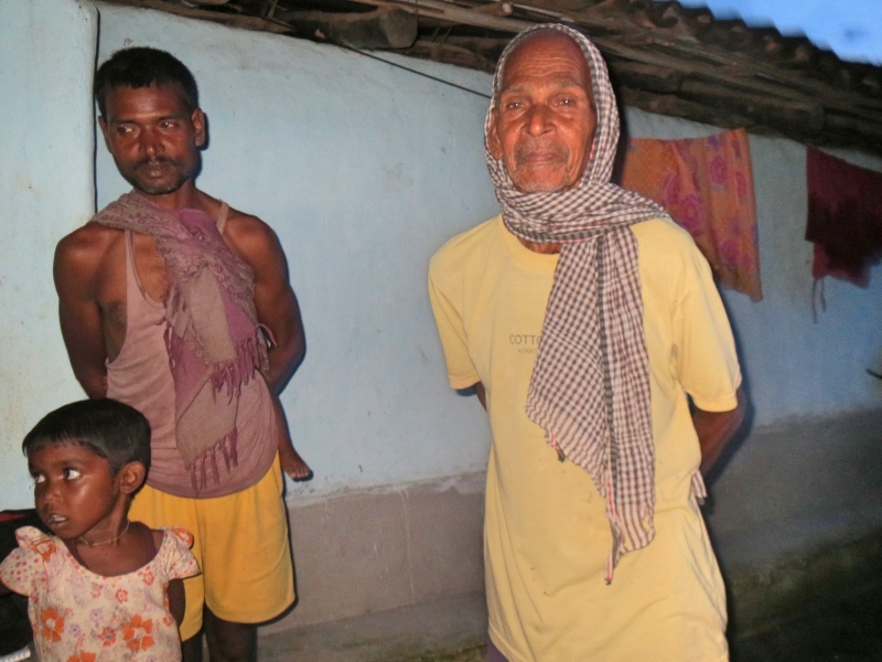 Dhaneshwar Oraon says he is not going anywhere. Photo credit: Anumeha Yadav. Dhaneshwar Oraon says he is not going anywhere. Photo credit: Anumeha Yadav.