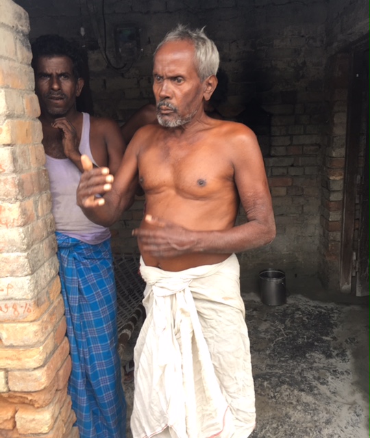 Joginder Bhagat was treated for Kala Azar this April and received compensation of Rs 6,600. Photo: Menaka Rao. Joginder Bhagat was treated for Kala Azar this April and received compensation of Rs 6,600. Photo: Menaka Rao.