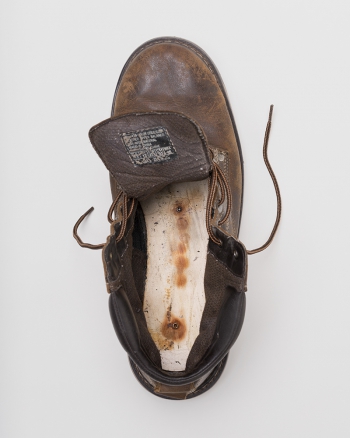 Underwear worn by Jaime Santana and socks worn by Justin Gauger when they were struck by lightning © William LeGoullon Underwear worn by Jaime Santana and socks worn by Justin Gauger when they were struck by lightning © William LeGoullon