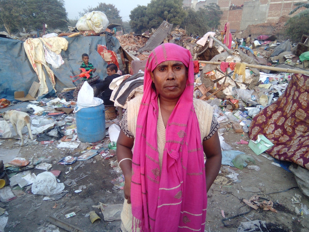Dalia Begum was among the ones who could not save anything at all. Photo: Abhishek Dey Dalia Begum was among the ones who could not save anything at all. Photo: Abhishek Dey