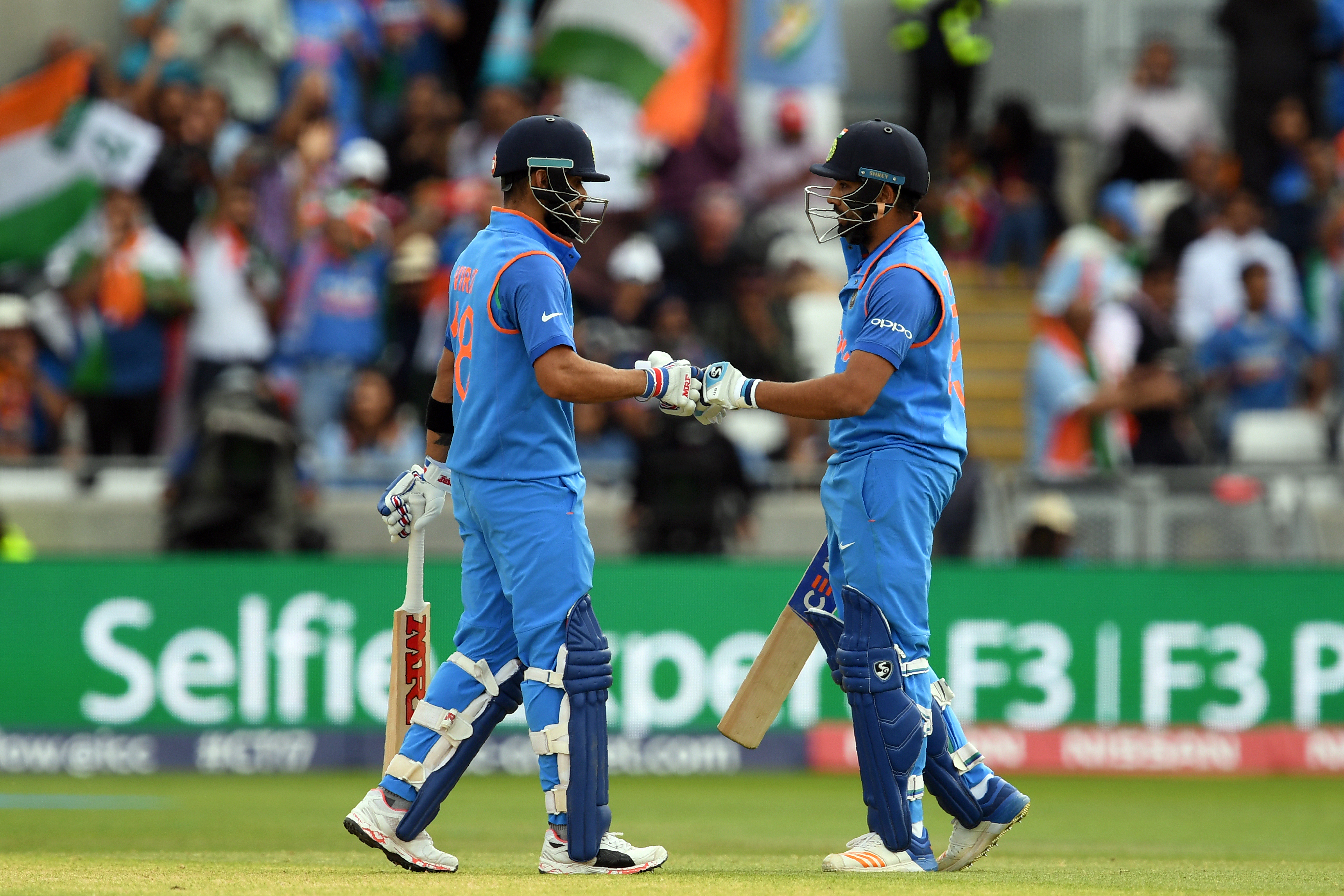 India's top-order batsmen have been on top of their game in this edition of the ICC Champions Trophy. Photo: AFP India's top-order batsmen have been on top of their game in this edition of the ICC Champions Trophy. Photo: AFP