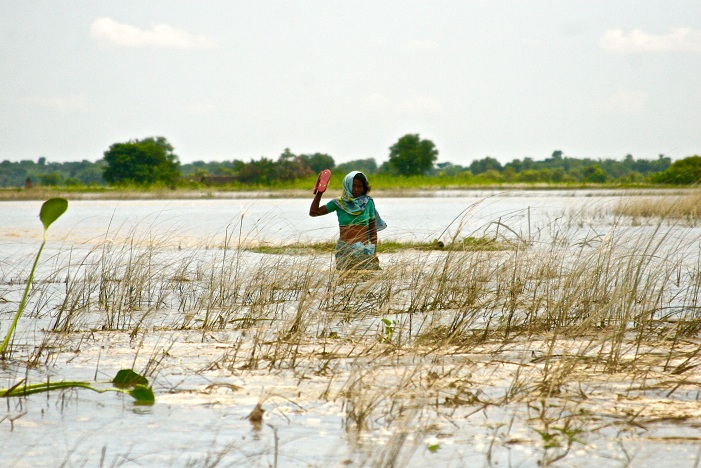 The Kosi river is often called 'Bihar's sorrow' for its propensity to flood. Credit: Eklavya Prasad. The Kosi river is often called 'Bihar's sorrow' for its propensity to flood. Credit: Eklavya Prasad.