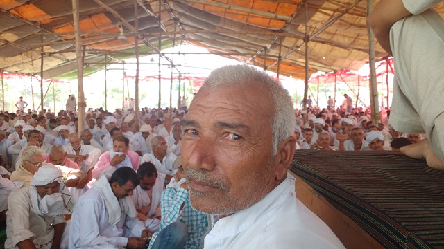 Manoj Dhaka, 65, is anxious that his land holdings are getting fragmented. Manoj Dhaka, 65, is anxious that his land holdings are getting fragmented.