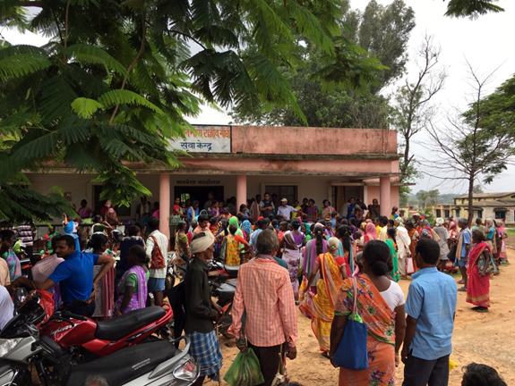 Eligible pensioners at the Sahayta Kendra to submit their applications. Eligible pensioners at the Sahayta Kendra to submit their applications.