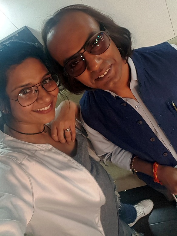 Preetisheel Singh with Nawazuddin Siddiqui. Preetisheel Singh with Nawazuddin Siddiqui.
