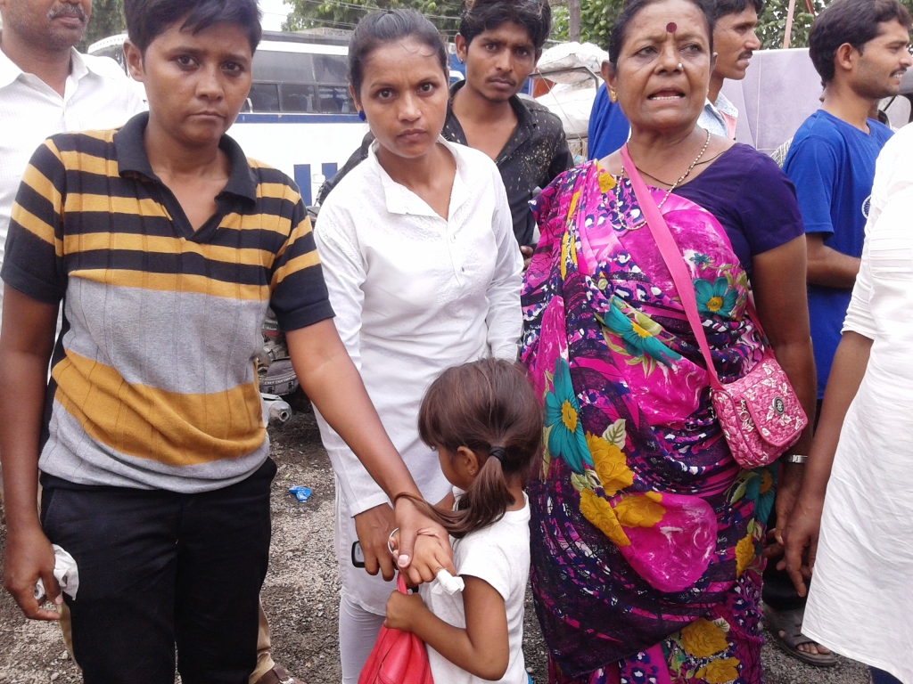 These two sisters were among the first to be attacked, along with their mother. Credit: Aarefa Johari These two sisters were among the first to be attacked, along with their mother. Credit: Aarefa Johari