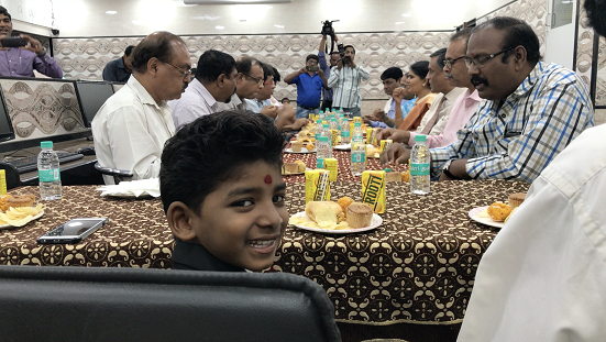 Sunny Pawar at the function. Photo by Venkataraghavan Rajagopalan. Sunny Pawar at the function. Photo by Venkataraghavan Rajagopalan.