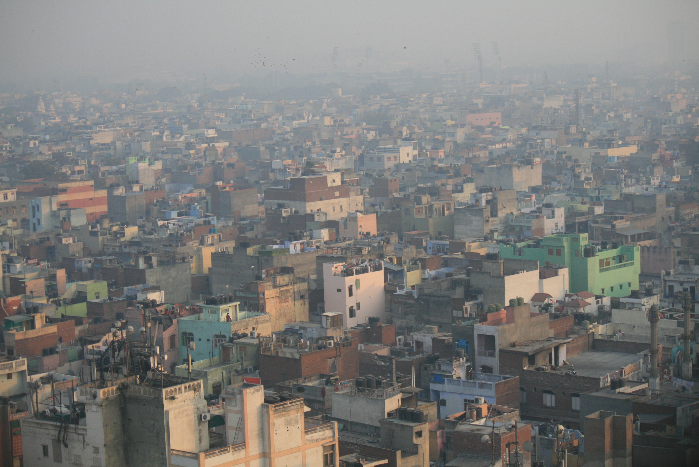 Air pollution over South Delhi. (Photo: Jean-Etienne Minh-Duy Poirrier/Flickr) Air pollution over South Delhi. (Photo: Jean-Etienne Minh-Duy Poirrier/Flickr)