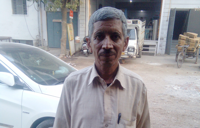 Hawa Singh is employed at a gear manufacturing unit in North West Delhi’s Wazirpur Industrial Area. Hawa Singh is employed at a gear manufacturing unit in North West Delhi’s Wazirpur Industrial Area.