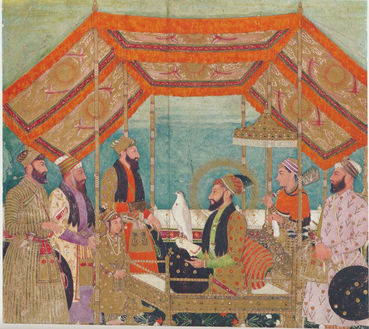 Guru Tegh Bahadur was assassinated on Aurangzeb's (above) orders, pitting his son, Guru Gobind Singh, in a battle with the Mughal emperor. Guru Tegh Bahadur was assassinated on Aurangzeb's (above) orders, pitting his son, Guru Gobind Singh, in a battle with the Mughal emperor.