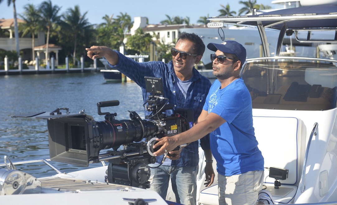 Raj (left) and DK. Raj (left) and DK.