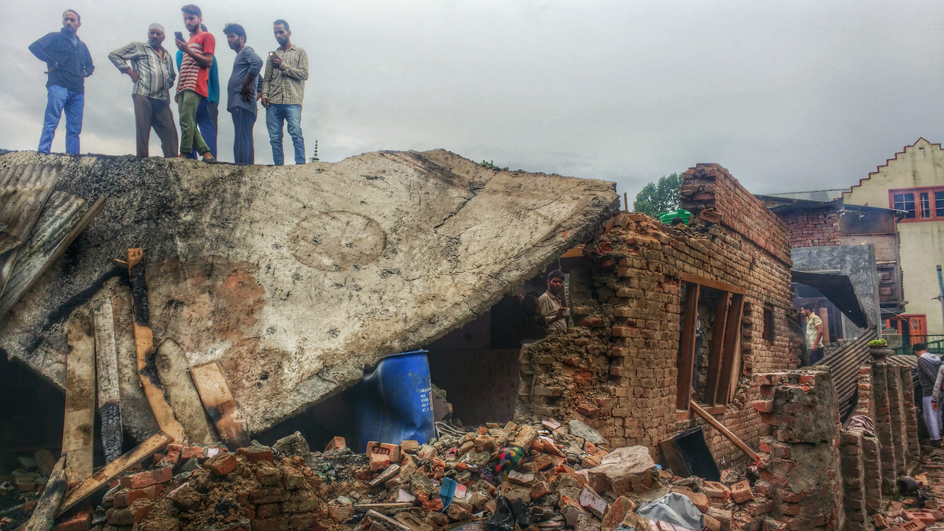 The house where the encounter took place. Photo: Rayan Naqash The house where the encounter took place. Photo: Rayan Naqash
