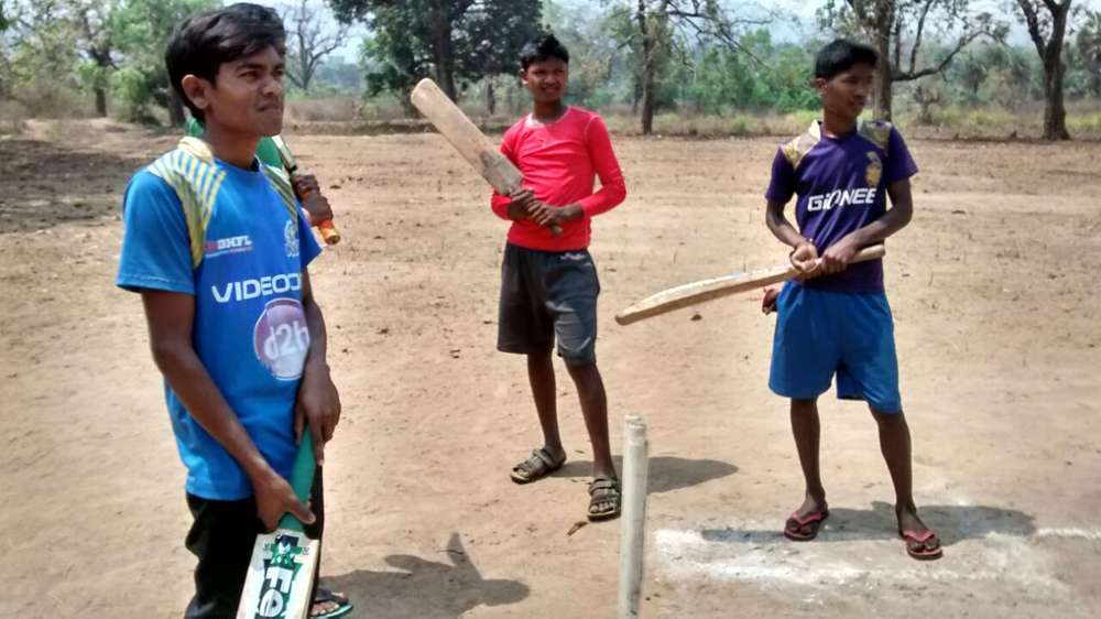 The boys said they didn't have a Virat Kohli-type figure in their team. They were all good batsmen. Photo credits: Raksha Kumar The boys said they didn't have a Virat Kohli-type figure in their team. They were all good batsmen. Photo credits: Raksha Kumar