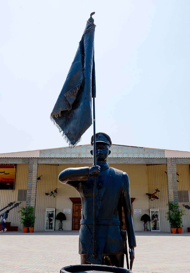 Statue of Turowicz at PAF Museum Karachi. Statue of Turowicz at PAF Museum Karachi.