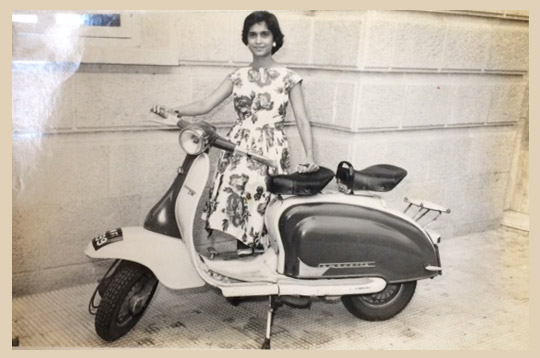 D'Silva harboured modelling dreams which were frowned on by her deeply religious parents. D'Silva harboured modelling dreams which were frowned on by her deeply religious parents.