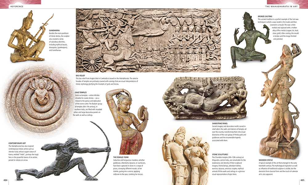 Photo credit: The Illustrated Mahabharata: The Definitive Guide to India’s Greatest Epic Photo credit: The Illustrated Mahabharata: The Definitive Guide to India’s Greatest Epic