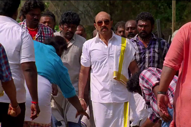 Sathyaraj in Chennai Express (2013). Sathyaraj in Chennai Express (2013).