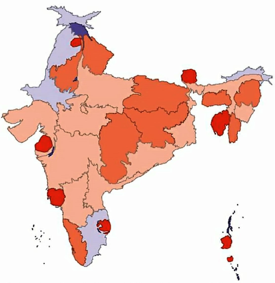 The doctor-patient ratio or physician per 1,000 population are good indicators of human resource in healthcare. But for the poor who are mostly reliant on the government for their health needs, “population per government allopathic doctor” seems to be a more reliable parameter. According to CBHI data, India has 11,455 population per allopathic doctor. The worst performing states according to this parameter are Maharashtra (28102), Chhattisgarh (24,711), Uttar Pradesh (21,122) and Bihar (20,207). The doctor-patient ratio or physician per 1,000 population are good indicators of human resource in healthcare. But for the poor who are mostly reliant on the government for their health needs, “population per government allopathic doctor” seems to be a more reliable parameter. According to CBHI data, India has 11,455 population per allopathic doctor. The worst performing states according to this parameter are Maharashtra (28102), Chhattisgarh (24,711), Uttar Pradesh (21,122) and Bihar (20,207).