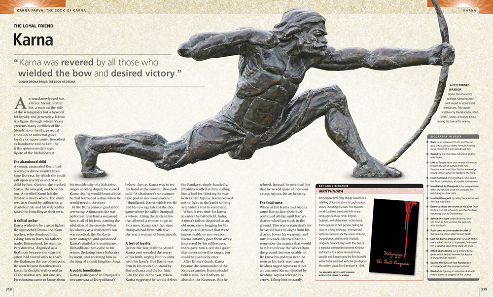 Photo credit: The Illustrated Mahabharata: The Definitive Guide to India’s Greatest Epic Photo credit: The Illustrated Mahabharata: The Definitive Guide to India’s Greatest Epic