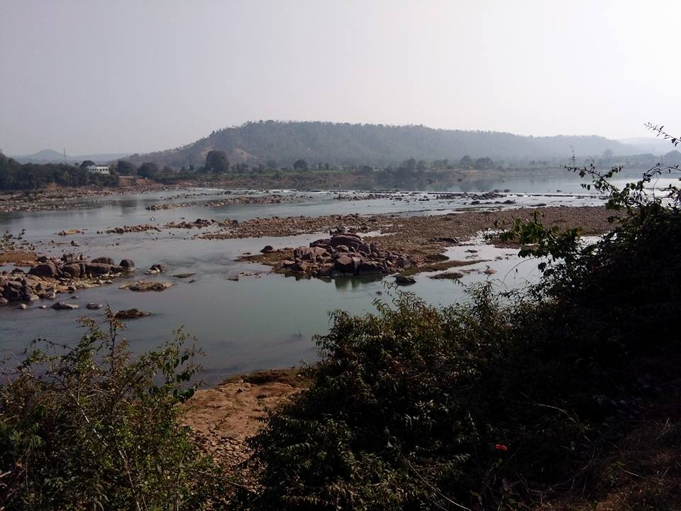 Ken river in Panna district in January. (Photo: Raksha Kumar). Ken river in Panna district in January. (Photo: Raksha Kumar).