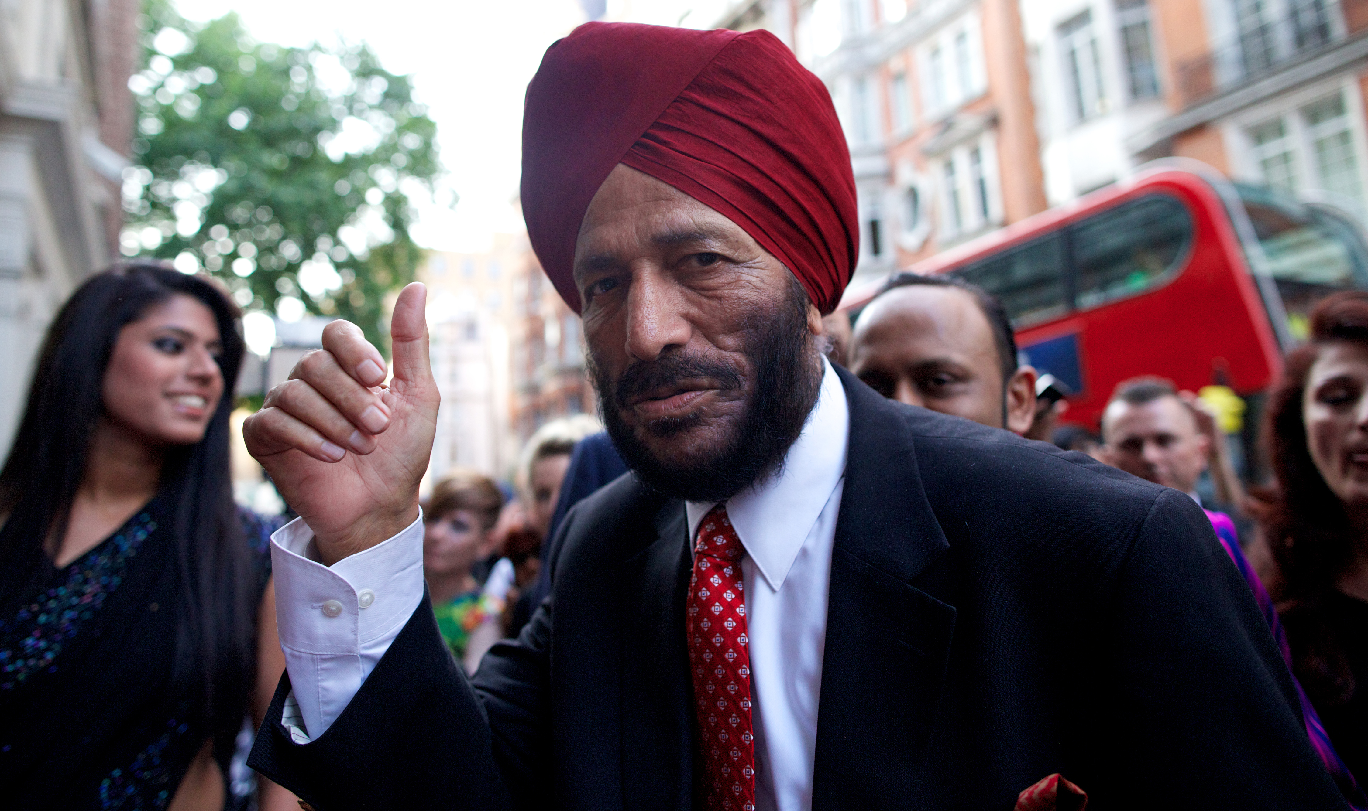 Milkha Singh. Image Credit: ANDREW COWIE / AFP Milkha Singh. Image Credit: ANDREW COWIE / AFP